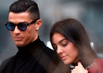 Cristiano Ronaldo y Georgina Rodríguez De Luto