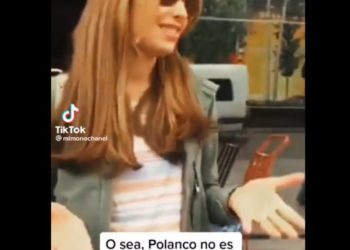 Una vecina de Polanco se ha vuelto viral