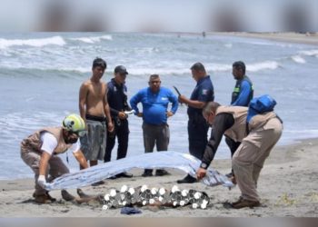 primera lamentable víctima del huracán Ágata