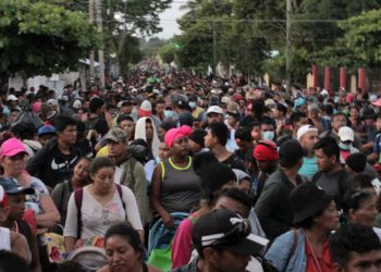 La caravana migrante se dirige hacia Tamaulipas