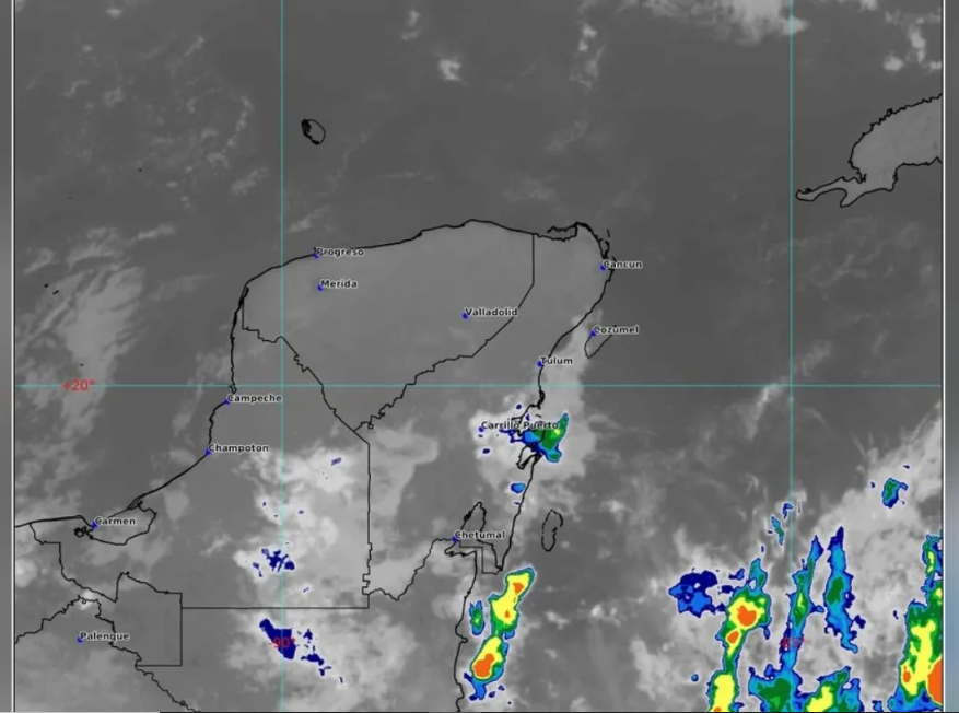 Mantienen vigilancia en zona de baja presión con dirección a Quintana Roo -  PlayaalDía