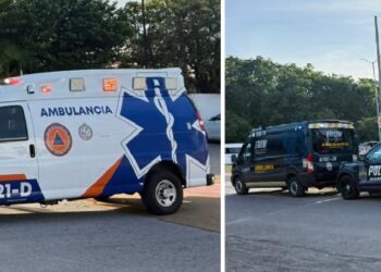 Aseguran a dos menores con presunta sustancia prohibida en telesecundaria de Playa del Carmen