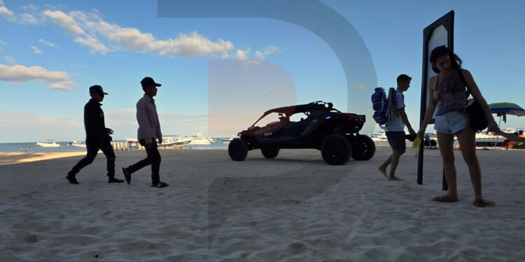 Seguridad en Playa del Carmen: Refuerzan vigilancia policiaca en accesos y zonas de playa