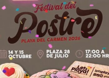 Playa del Carmen celebra su primer Festival del Postre: Fechas y sede