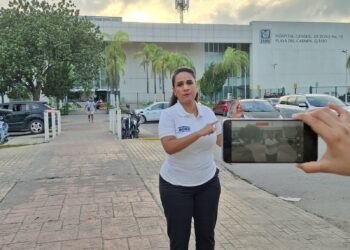 Danna Ramírez critica las condiciones del sector salud y arremete contra Morena