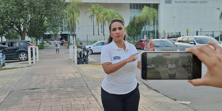 Danna Ramírez critica las condiciones del sector salud y arremete contra Morena