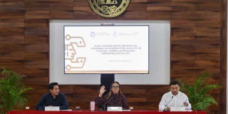 Cabildo de Playa del Carmen aprueba modificación al POA 2026 por 66.5 millones de pesos