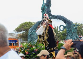 Playa del Carmen busca declarar la Festividad de la Virgen del Carmen como Patrimonio Cultural del Estado
