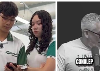 Estudiantes del CONALEP Nuevo León callan burlas de podcast con talento y orgullo técnico