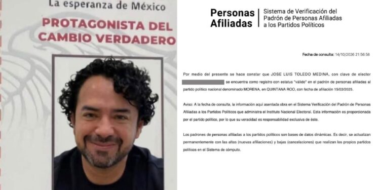 José Luis Toledo de Morena al PAN: Trayectoria “chapulinesca” por el poder y dinero